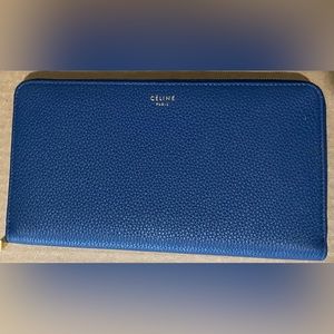 Celine Navy Blue Clutch